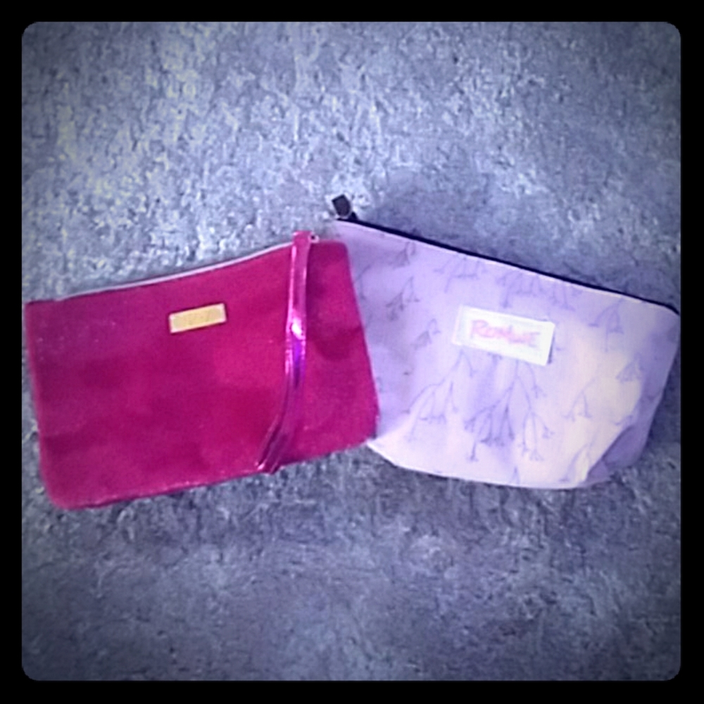 2 makeup clutches